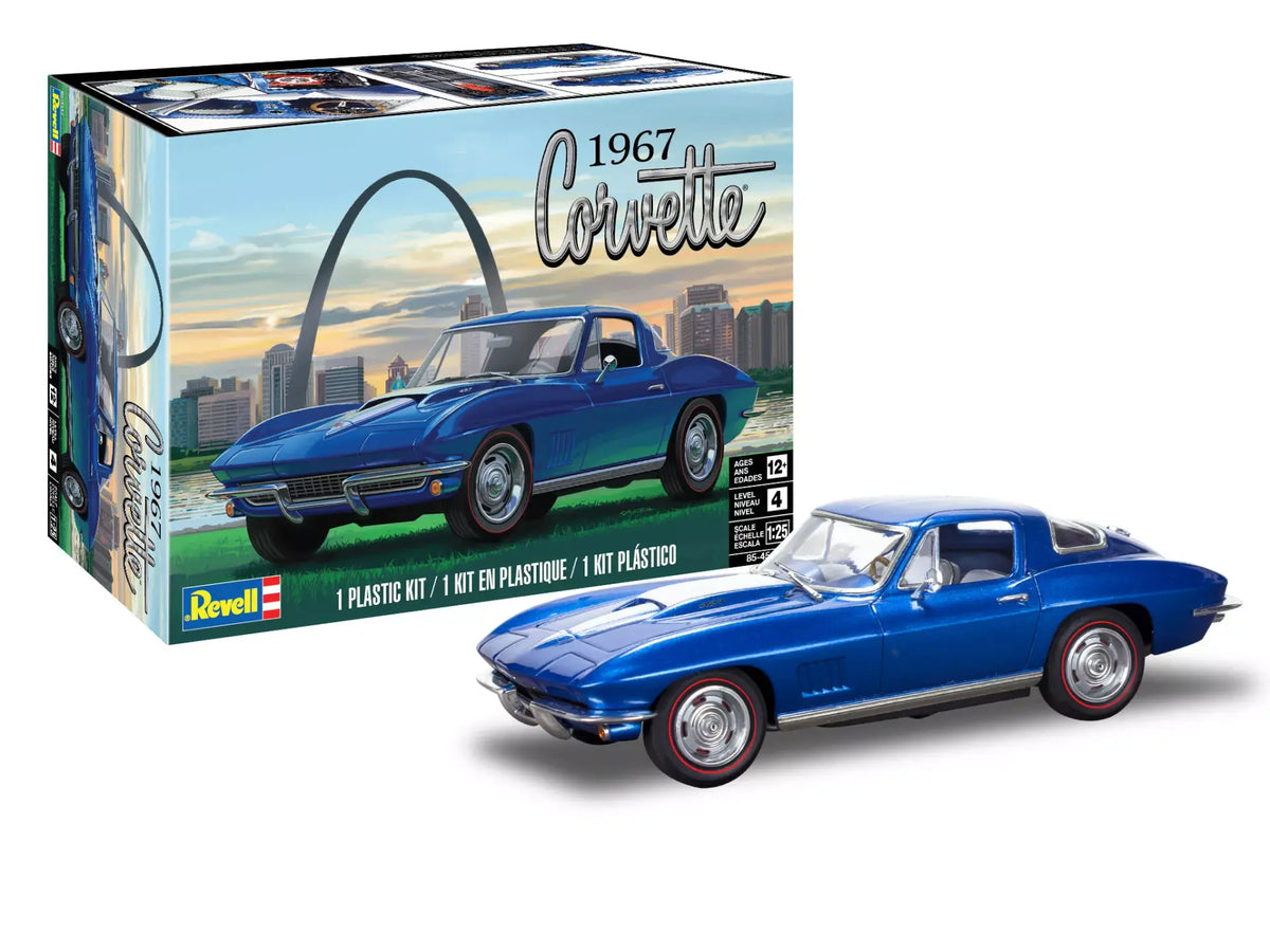 Revell 85-4517 1967 Corvette Sting Ray Sport Coupe 2N1